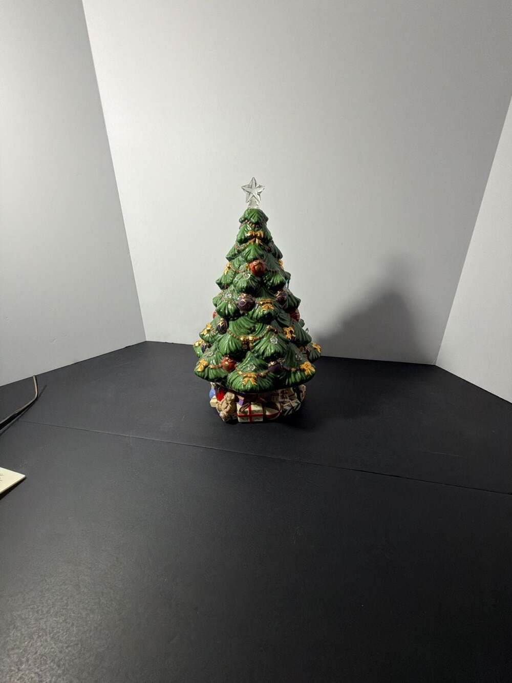 Lenox Holiday Village Christmas Tree Centerpiece
